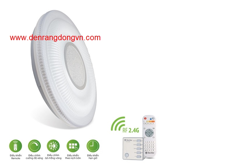 Đèn LED ốp trần D LN21L 500/40W.RF